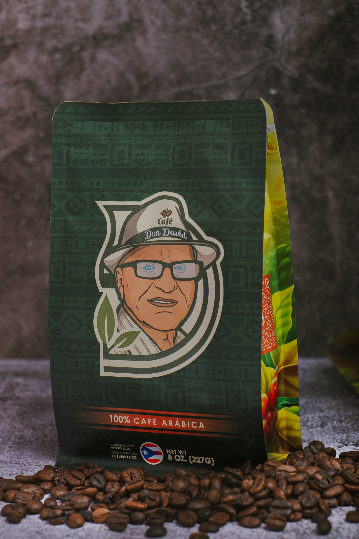 Café En Grano 8oz (100% Arábico)