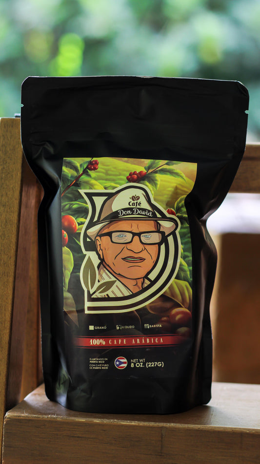 Café En Grano 8oz (100% Arábico)